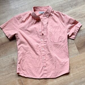 Salmon Button-Up Shirt